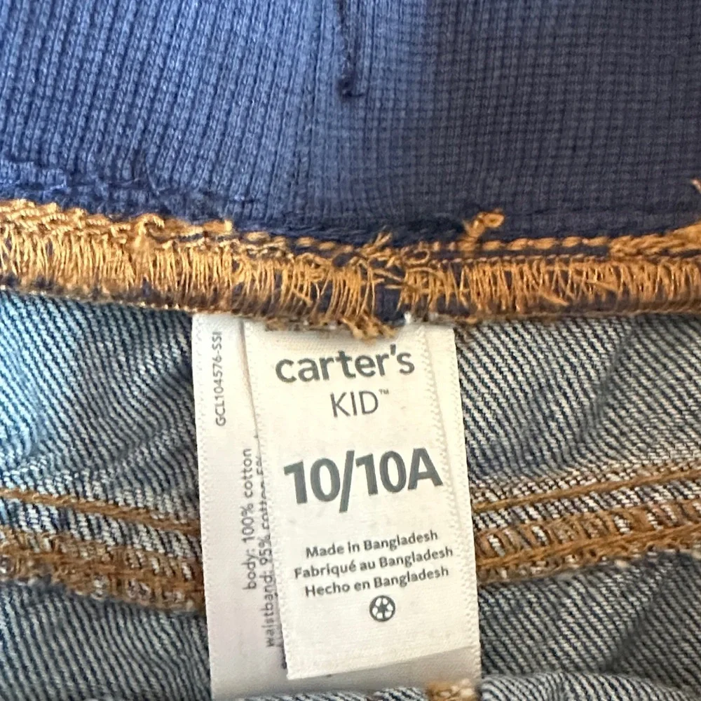 Carter's Blue Elastic Waist Jeans for Kids